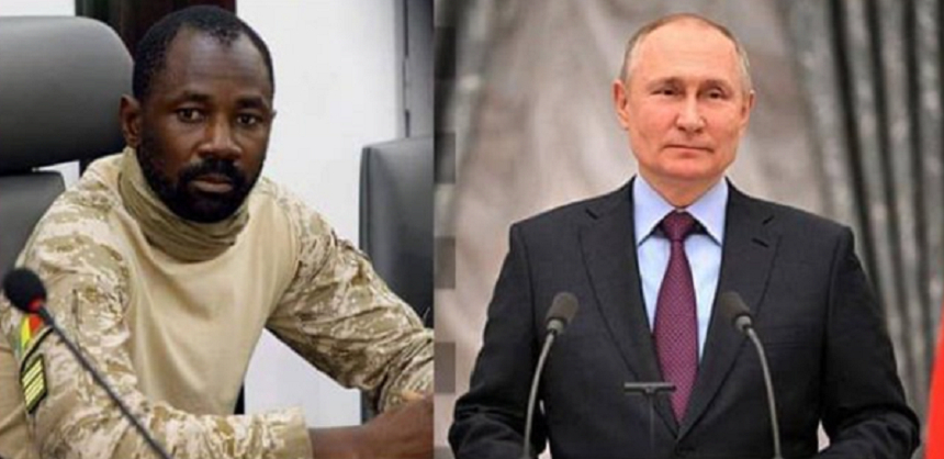 Şeful juntei din Mali Assimi Goita discută la telefon cu Putin, după ce primeşte echipament militar rusesc, inclusiv cinci avioane şi un elicopter de luptă