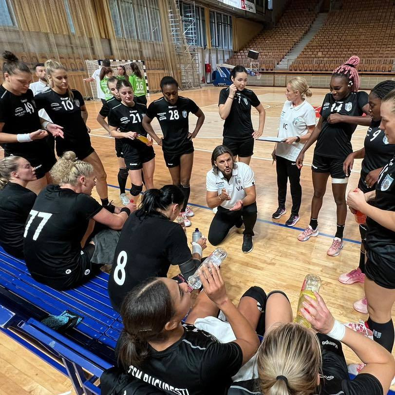 Handbal feminin: Krim Ljubljana – CSM Bucureşti, scor 25-34, în al doilea meci amical