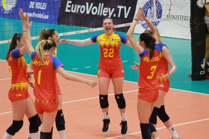 Volei feminin: Naţionala României s-a calificat la turneul final al Campionatului European din 2023