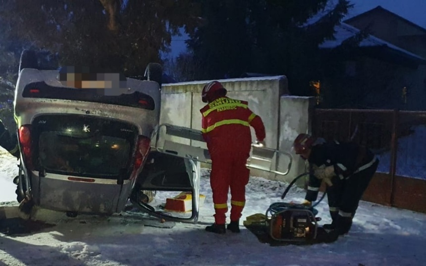 Teleorman: Accident cu un mort şi un rănit în localitatea Orbeasca de Jos | FOTO