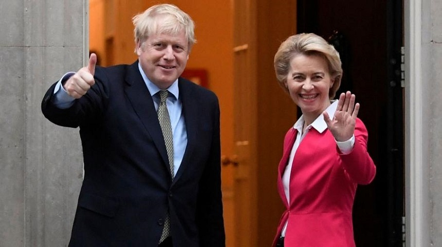 Întâlnirea dintre Boris Johnson şi Ursula von der Leyen, încheiată fără un acord. Duminică, termen limită pentru o decizie legat de viitorul discuţiilor