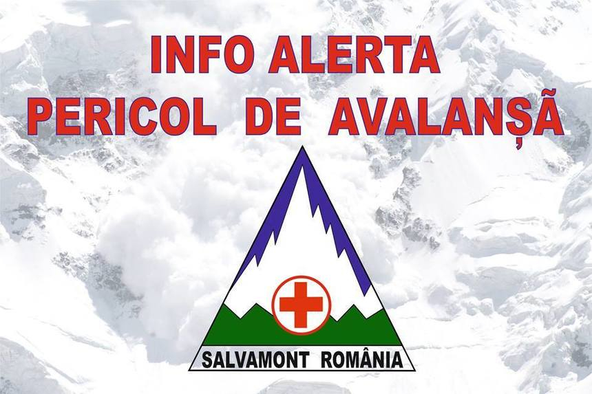 Risc însemnat de producere a avalanşelor, în masivele Făgăraş, Bucegi, Parâng, Şureanu şi Ţarcu-Godeanu/ Vremea va intra într-un proces de răcire, mai accentuat în cursul zilei de luni