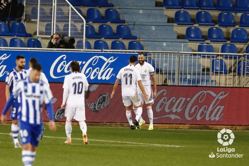 Real Madrid, 4-1 în deplasare cu Alaves, în LaLiga