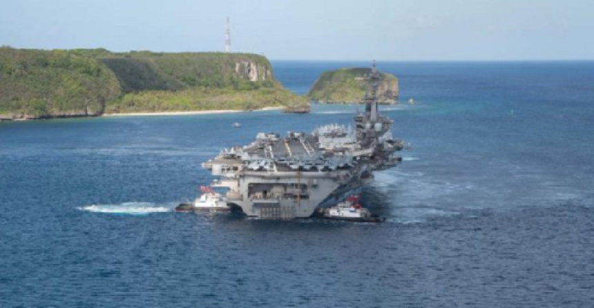 Portavionul american USS Theodore Roosevelt, în Marea Chinei de Sud; China trimite 30 de avioane în zona de identificare a Apărării aeriene a Taiwanului