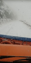 Centrul Infotrafic: Circulaţie întreruptă pe DN 1A, la Babarunca, din cauza zăpezii