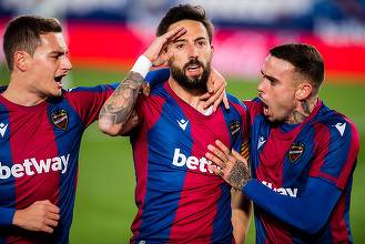 LaLiga: Levante – Betis, scor 4-3, într-un meci în care oaspeţii au marcat două goluri în ultimul sfert de oră