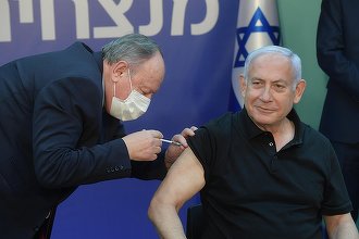 Benjamin Netanyahu a primit a doua doză de vaccin împotriva Covid-19 – VIDEO