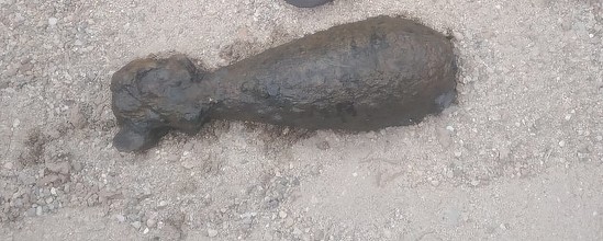 Bombă de artilerie, descoperită în Cimitirul Municipal „Rulikowski” din Oradea; pirotehnicienii de la ISU au ridicat muniţia, pentru a fi distrusă