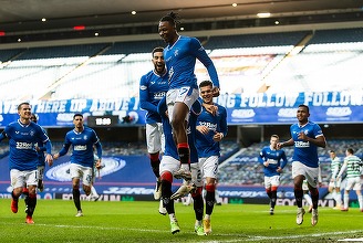 Glasgow Rangers, cu Ianis Hagi pe teren o repriză, a învins cu 1-0 Celtic, în campionatul Scoţiei