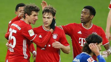 Bundesliga: Liderul Bayern Munchen, 4-0 în deplasare cu ultima clasată, Schalke 04