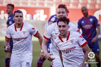 FC Sevilla, scor 1-0 cu Huesca în LaLiga