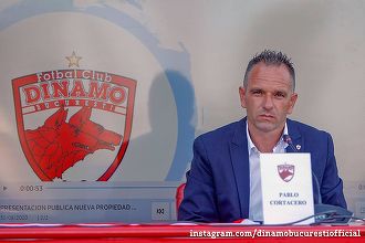 DDB: Instanţa a decis să Pablo Cortacero nu a fost îndepărtat abuziv din funcţia de preşedinte al CA de la Dinamo