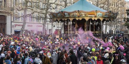 Marsilia: 6.500 de persoane au participat la un carnaval, eveniment neautorizat, la care nu s-au respectat regulile din pandemie – VIDEO