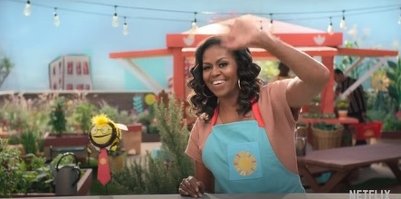 Michelle Obama apare într-un program Netflix care promovează alimentaţia sănătoasă – VIDEO