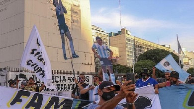 Buenos Aires: Manifestaţie a fanilor, în care s-a cerut dreptate în cazul Maradona – VIDEO