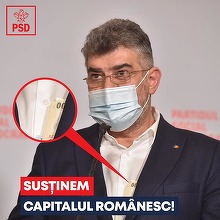 Marcel Ciolacu, după ce a vorbit două minute la o conferinţă de presă cu mai multe bancnote la vedere, iar fotografia a devenit virală: Asta înseamnă transparenţă / Susţinem capitalul românesc