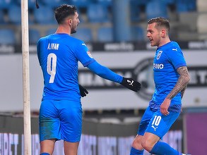 Universitatea Craiova a învins în deplasare Gaz Metan Mediaş, scor 2-0, în Liga I