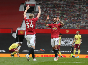 Manchester United a învins Burnley, scor 3-1, în Premier League