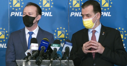 Ludovic Orban: PNL e un partid serios, responsabil care şi-a asumat răspunderea guvernării / Evident, premierul beneficiază de susţinere totală / Nici nu se pune în discuţie schimbarea configuraţiei politice