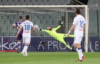 Serie A: Cu Louis Munteanu rezervă, Fiorentina a fost învinsă cu 3-2 de Atalanta