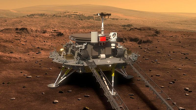 China a reuşit să pună un mic robot pe Marte