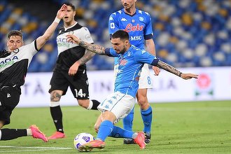 Napoli a învins Udinese, scor 5-1, şi a urcat pe locul doi în clasamentul Serie A