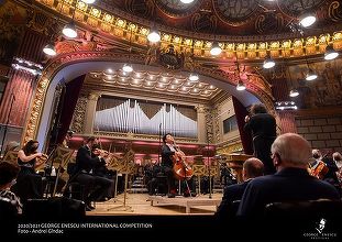 Jaemin Han din Coreea de Sud, marele câştigător al finalei de Violoncel la Concursul „Enescu” 2020/ 2021 – FOTO