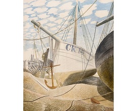 Un tablou al lui Ravilious, considerat pierdut mai mult de 80 de ani, expus în Anglia