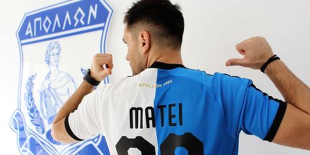 Florentin Matei a înscris pentru Apollon în ultima etapă a play-off-ului din Cipru