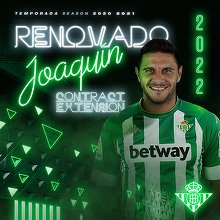 Joaquin, care va împlini 40 de ani în iulie, şi-a prelungit contractul cu Betis Sevilla