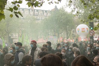 Franţa: Mii de oameni au participat la proteste de Ziua Muncii. La Paris au fost arestate 34 de persoane – VIDEO