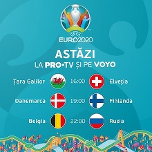 Prima partidă de la EURO 2020, transmisă de Pro TV, a fost lider de audienţă