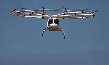 Zbor inaugural al taxiului zburător al Volocopter, care vrea să ofere servicii la Jocurile Olimpice din Paris din 2024