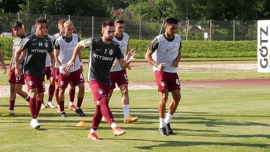 CFR Cluj a pierdut amicalul cu Academia Puskas