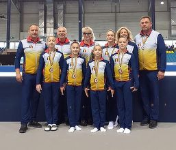 Trei medalii la Flanders International Team Challenge pentru gimnaste pregătite prin proiectul antrenorilor Bellu-Bitang