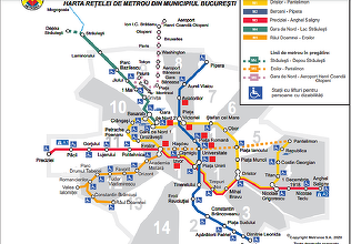 Un tren de metrou s-a defectat la staţia Tineretului