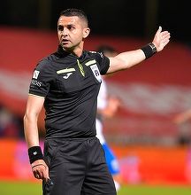 Iulian Călin arbitrează meciul FC U Craiova – Dinamo