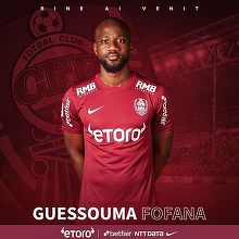 CFR Cluj l-a transferat pe mijlocaşul francez Guessouma Fofana