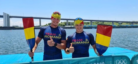 Echipajul de canoe dublu sprint s-a calificat în semifinală