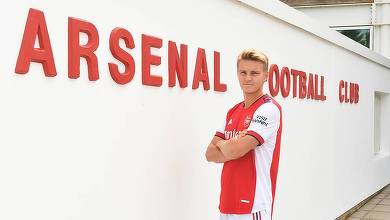 Arsenal l-a transferat pe Odegaard de la Real Madrid