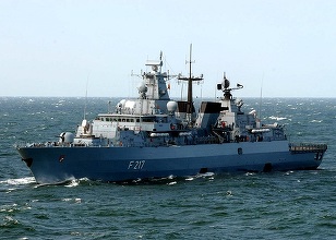 Germania a trimis luni o navă de război în Marea Chinei de Sud, pentru prima oară în aproape două decenii