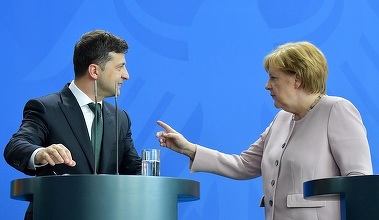 Merkel a dat asigurări Ucrainei că nu va avea de suferit din cauza gazoductului rusesc Nord Stream 2