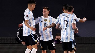 Messi a înscris golurile Argentinei în meciul cu Bolovia din preliminariile CM, scor 3-0, şi a doborât recordul lui Pele