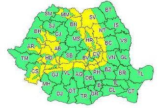 Vreme deosebit de rece şi vânt puternic, în toată ţara, până vineri seară/ La munte, va fi Cod galben privind intensificări susţinute ale vântului