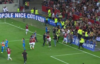 OGC Nice nu va contesta sancţiunile dictate după incidentele de la meciul cu Olympique Marseille