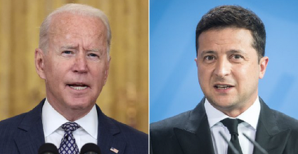 Zelenski îi cere lui Biden, la Casa Albă, o susţinere fermă împotriva Rusiei; el a obţinut promisiunea unui ajutor militar american suplimentar în valoare de 60 de milioane de dolari, inclusiv rachete antitanc de tip Javelin