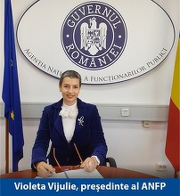 Violeta Vijulie revine în fruntea Agenţiei Naţionale a Funcţionarilor Publici, după eliberarea din funcţie a lui Liviu Mălureanu / Vijulie: Am revenit hotărâtă să continui reforma funcţiei publice