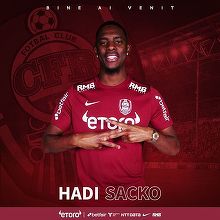 Atacantul Hadi Sacko la CFR Cluj