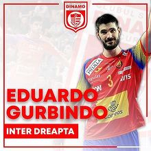 Interul spaniol Gurbindo, medaliat cu bronz la JO, contract pe trei ani cu campioana Dinamo Bucureşti