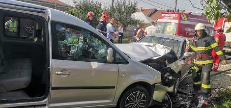 Accident cu victime multiple, în judeţul Iaşi